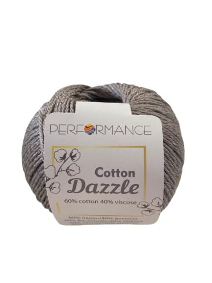 COTTON DAZZLE (234)60% COTTON 40% VISCOSE 234 ΓΚΡΙ