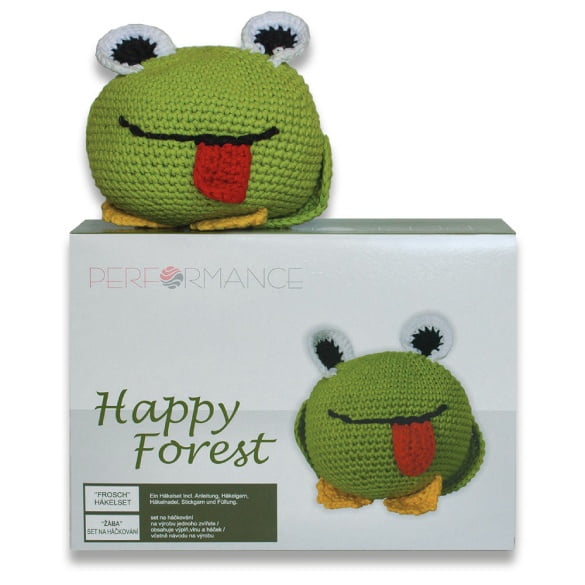 HAPPY FOREST AMIGURUMI - ΒΑΤΡΑΧΟΣ