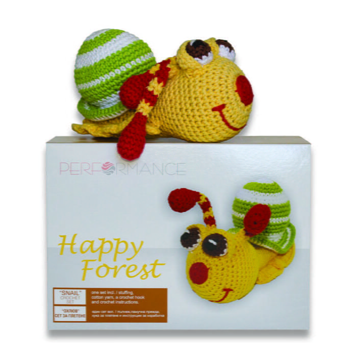 HAPPY FOREST AMIGURUMI - ΣΑΛΙΓΚΑΡΙ