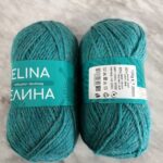 ELINA 50% ΑΚΡΙΛΙΚΟ,50% ΜΑΛΛΙ ΤΙΡΚΟΥΑΖ Β308