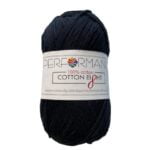 COTTON EI8HT(1310) 100% COTTON 2.5-3.5 MM 50ΓΡ ΜΑΥΡΟ