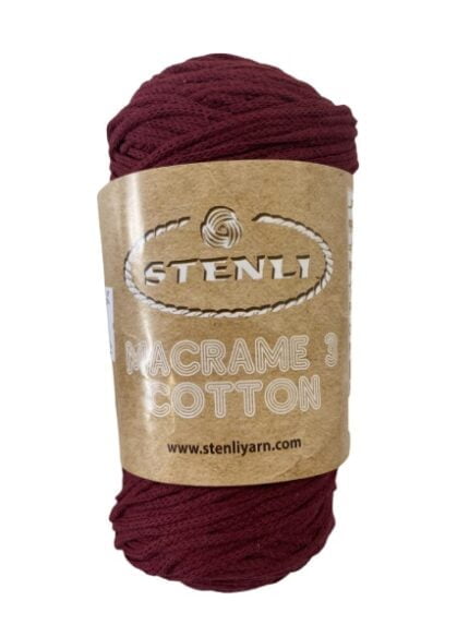 MACRAME 3 COTTON 80% ΒΑΜΒΑΚΙ ΜΠΟΡΝΤΩ (19)