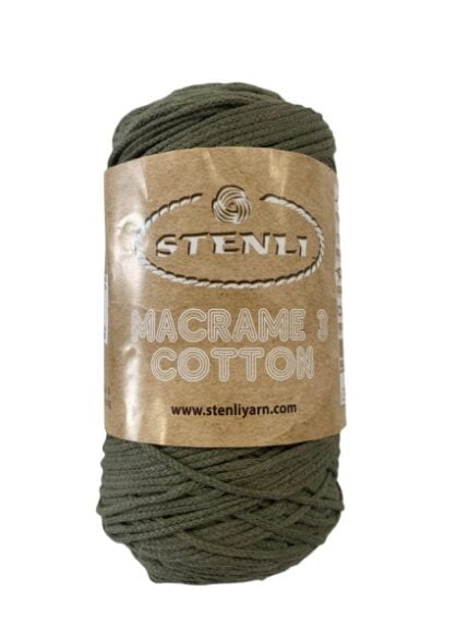 MACRAME 3 COTTON 80% ΒΑΜΒΑΚΙ ΧΑΚΙ (09)