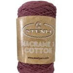 MACRAME 3 COTTON 80% ΒΑΜΒΑΚΙ ΣΑΠΙΟ ΜΗΛΟ 22
