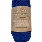 (23) MACRAME 4 COTTON 80% ΒΑΜΒΑΚΙ - ΜΠΛΕ ΡΟΥΑ