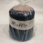 (23) MUFFIN 100% ΑΚΡΙΛΙΚΟ - ΜΠΛΕ ΤΖΙΝ
