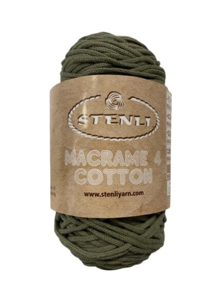 MACRAME 4 COTTON 80% ΒΑΜΒΑΚΙ - ΧΑΚΙ (09)