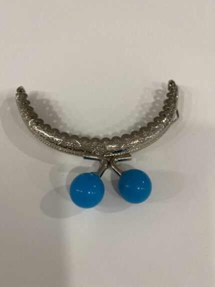 METAL CLASP PEARL TURQUOISE 8.5 CM