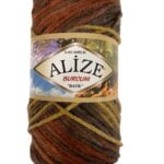 (3379) ALIZE BURCUM BATIK 100% ΑΚΡΙΛΙΚΟ ΚΑΦΕ,ΚΕΡΑΜΙΔΙ,ΜΟΥΣΤΑΡΔΙ
