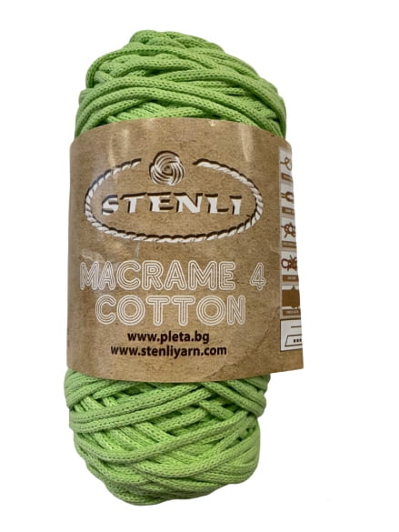 (08) MACRAME 4 COTTON 80% ΒΑΜΒΑΚΙ - ΛΑΧΑΝΙ