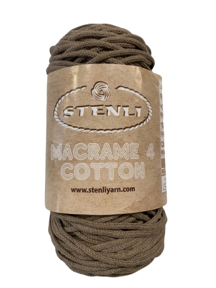 (10) MACRAME 4 COTTON 80% ΒΑΜΒΑΚΙ - ΠΟΥΡΟ