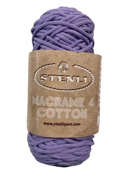 (12) MACRAME 4 COTTON 80% ΒΑΜΒΑΚΙ - ΛΙΛΑ