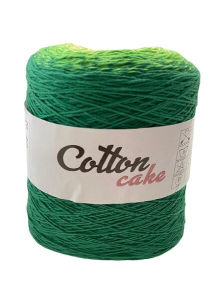 (418) COTTON CAKE 100% ΒΑΜΒΑΚΕΡΟ - ΠΡΑΣΙΝΟ,ΛΑΧΑΝΙ,ΚΙΤΡΙΝΟ