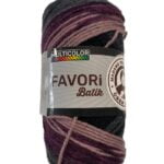 (909) FAVORI BATIK - ΜΩΒ,ΓΚΡΙ ΣΚΟΥΡΟ