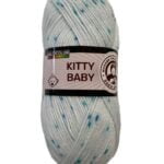 (371) KITTY BABY 100% ΑΚΡΙΛΙΚΟ - ΣΙΕΛ ΜΕ ΜΠΛΕ