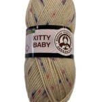 (376) KITTY BABY 100% ΑΚΡΙΛΙΚΟ - ΠΟΥΔΡΑ ΜΕ ΜΠΛΕ,ΡΟΖ