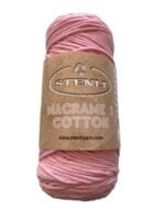 (05) MACRAME 3 COTTON 80% ΒΑΜΒΑΚΙ - ΡΟΖ ΑΝΟΙΧΤΟ