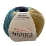 (62) ANGORA PAPATYA 80% ΑΚΡΙΛΙΚΟ, 20% ΜΑΛΛΙ - ΜΠΛΕ,ΜΩΒ,ΜΠΕΖ,ΒΕΡΑΜΑΝ