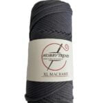 (069) HOBBY TREND - MACRAME XL - ΓΚΡΙ