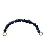 ΧΕΡΟΥΛΙ - ΑΛΥΣΙΔΑ ΜΕ ΠΕΤΡΕΣ ΜΑΥΡΕΣ ΚΑΙ ΔΕΡΜΑΤΙΝΗ 36 ΕΚΑΤΟΣΤΑ