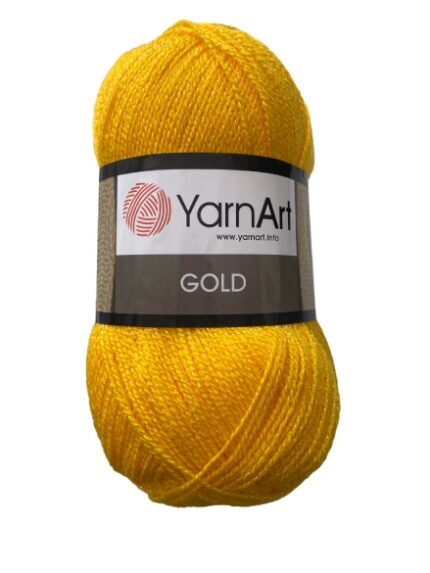 (9047) YARN ART GOLD - ΚΙΤΡΙΝΟ ΓΥΑΛΙΣΤΕΡΟ