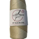 (016) MACRAME POLYESTER PP - ΕΚΡΟΥ