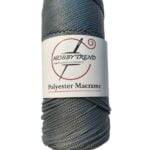 (064) MACRAME POLYESTER PP - ΓΚΡΙ ΑΝΟΙΧΤΟ