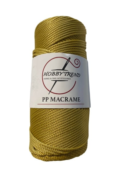 (050) MACRAME POLYESTER PP - ΜΟΥΣΤΑΡΔΙ