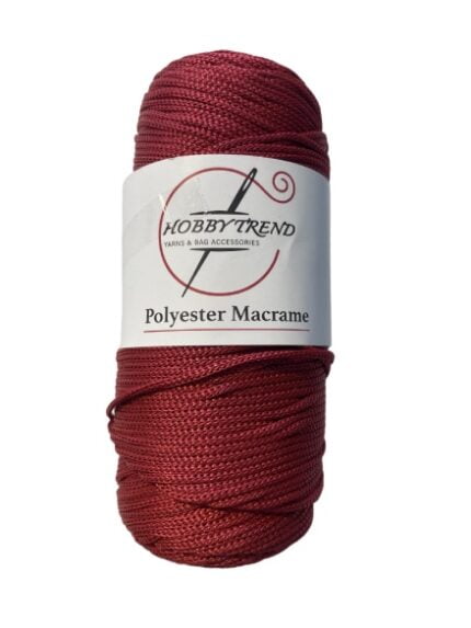 (114) MACRAME POLYESTER PP - ΜΠΟΡΝΤΩ