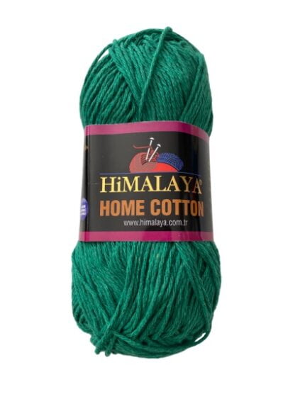 (14) HOME COTTON 85% ΒΑΜΒΑΚΙ - ΠΡΑΣΙΝΟ ΚΥΠΑΡΙΣΣΙ