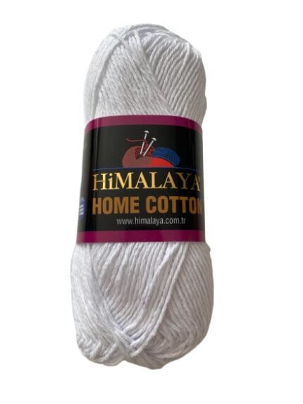 (01) HOME COTTON 85% ΒΑΜΒΑΚΙ - ΑΣΠΡΟ