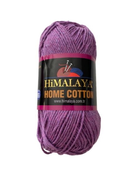 (17) HOME COTTON 85% ΒΑΜΒΑΚΙ - ΜΩΒ ΜΕΛΑΝΖΕ